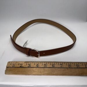NWT Women's Small Old Navy Brown Synthetic Leather Belt XS-S 0-6 ECH—CH